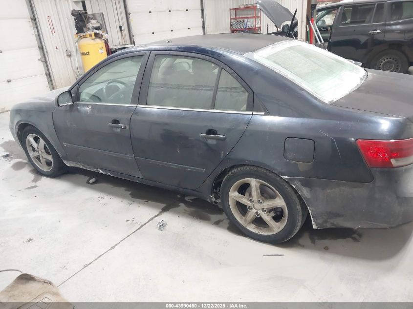 2007 Hyundai Sonata Limited/Se V6 VIN: 5NPEU46F87H210470 Lot: 43990450