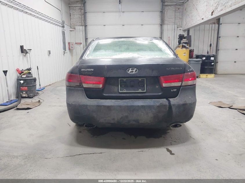 2007 Hyundai Sonata Limited/Se V6 VIN: 5NPEU46F87H210470 Lot: 43990450