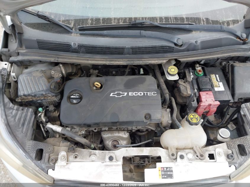 2016 Chevrolet Spark Ls Manual VIN: KL8CA6SA9GC542220 Lot: 43990468