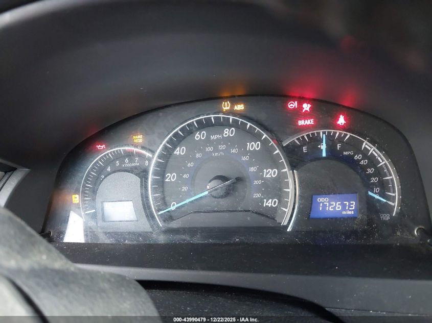 2012 Toyota Camry Xle VIN: 4T4BF1FK0CR246163 Lot: 43990479