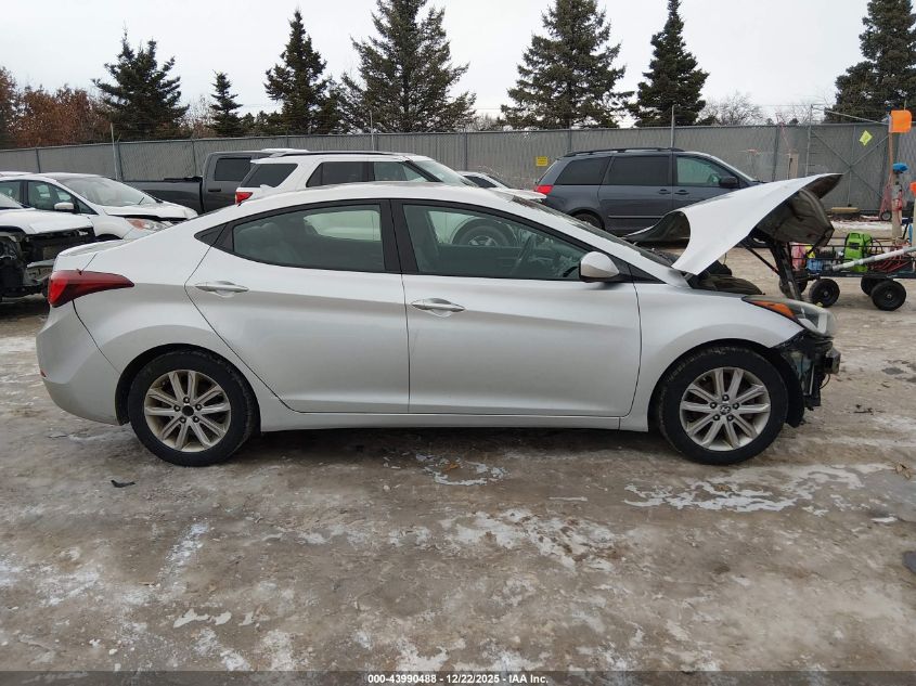 2015 Hyundai Elantra Se VIN: 5NPDH4AE3FH553846 Lot: 43990488