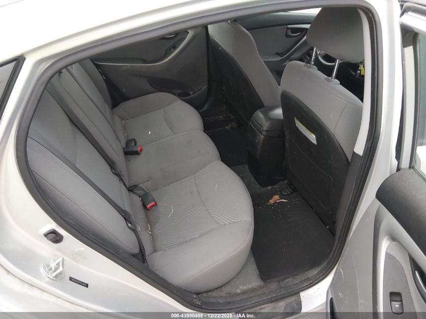 2015 Hyundai Elantra Se VIN: 5NPDH4AE3FH553846 Lot: 43990488