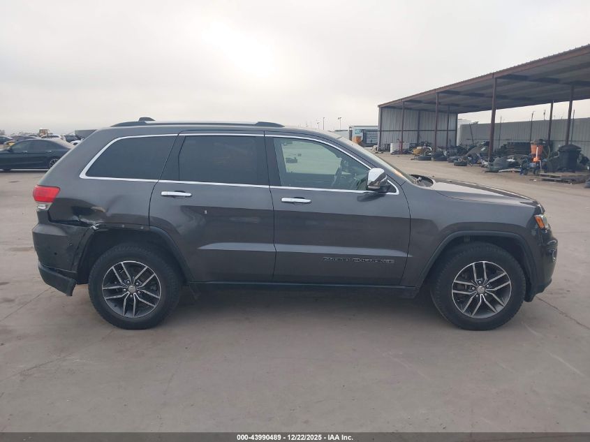 2017 Jeep Grand Cherokee Limited 4X4 VIN: 1C4RJFBG7HC618489 Lot: 43990489