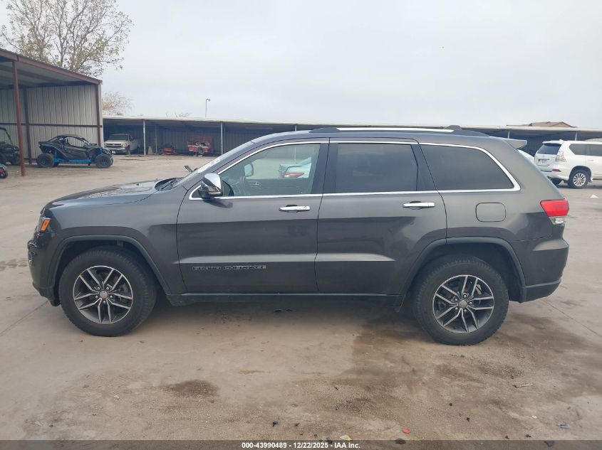 2017 Jeep Grand Cherokee Limited 4X4 VIN: 1C4RJFBG7HC618489 Lot: 43990489