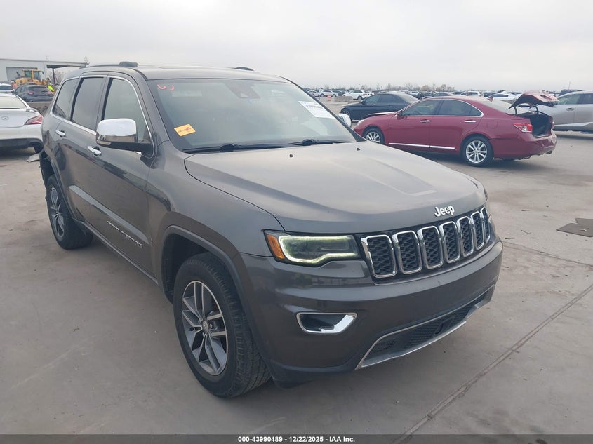 1C4RJFBG7HC618489 2017 Jeep Grand Cherokee Limited 4X4 auction photo 1