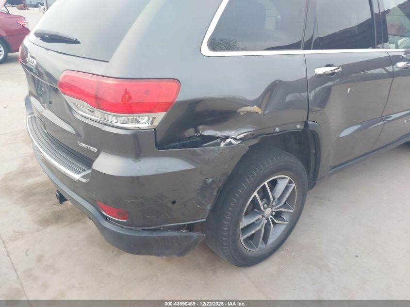 2017 Jeep Grand Cherokee Limited 4X4 VIN: 1C4RJFBG7HC618489 Lot: 43990489