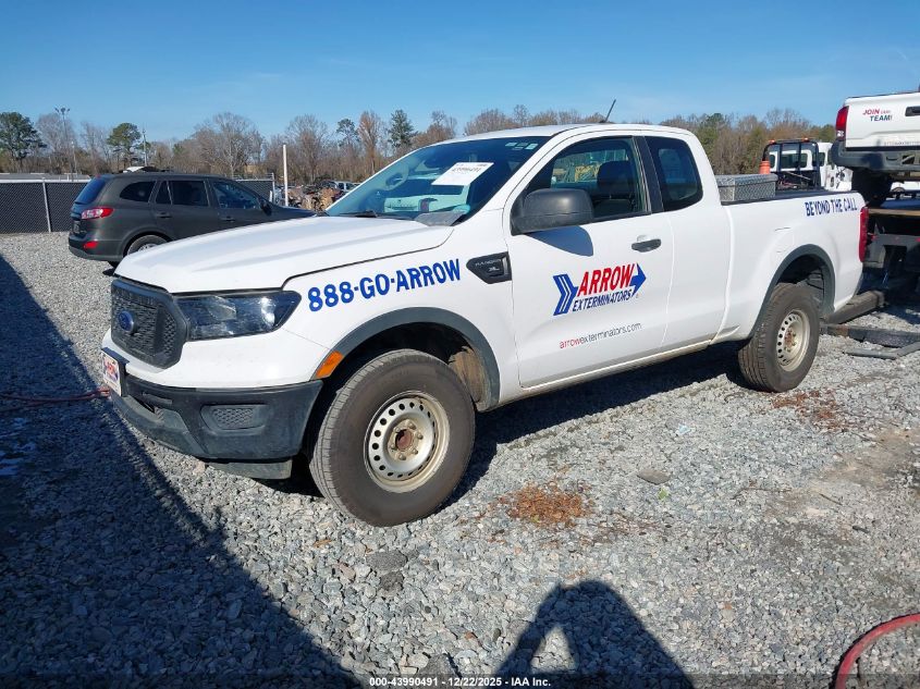 2021 Ford Ranger Xl VIN: 1FTER1EH3MLD18702 Lot: 43990491