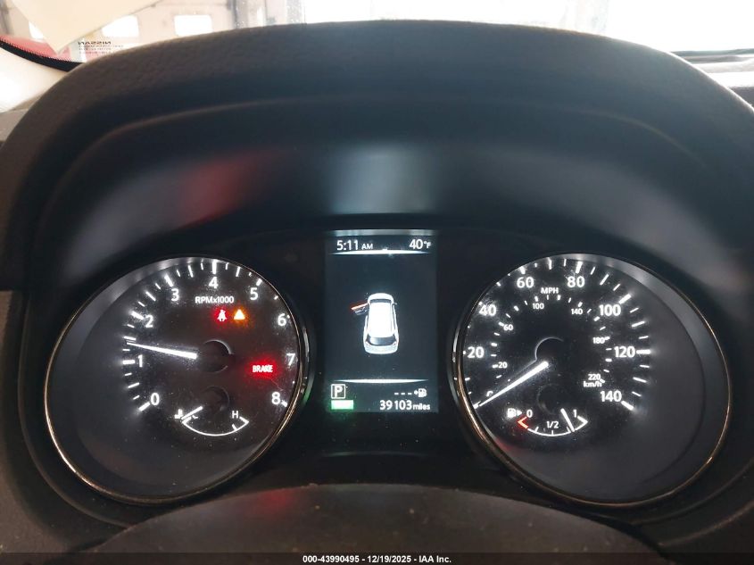 2017 Nissan Rogue Sv VIN: KNMAT2MVXHP535580 Lot: 43990495