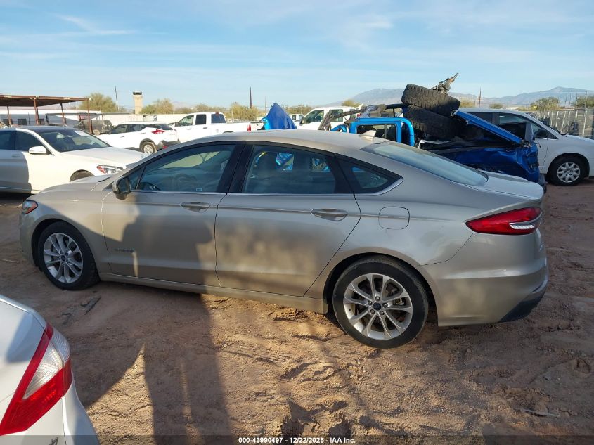 2019 Ford Fusion Hybrid Se VIN: 3FA6P0LU6KR188567 Lot: 43990497