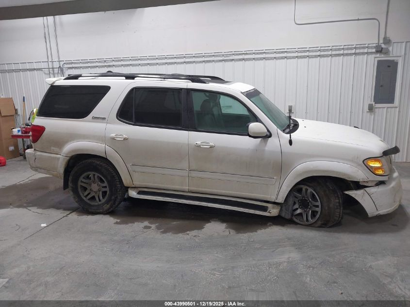 2004 Toyota Sequoia Limited V8 VIN: 5TDBT48A74S207217 Lot: 43990501