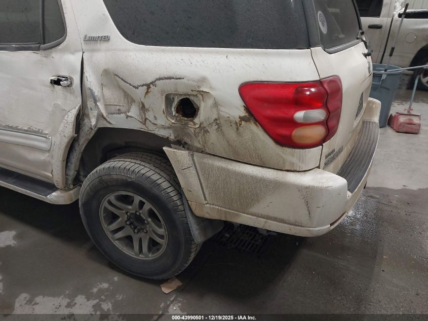 2004 Toyota Sequoia Limited V8 VIN: 5TDBT48A74S207217 Lot: 43990501