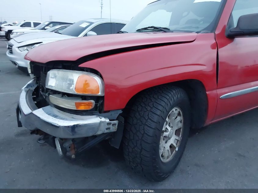 2005 GMC Sierra 1500 Sle VIN: 2GTEC13TX51105052 Lot: 43990506