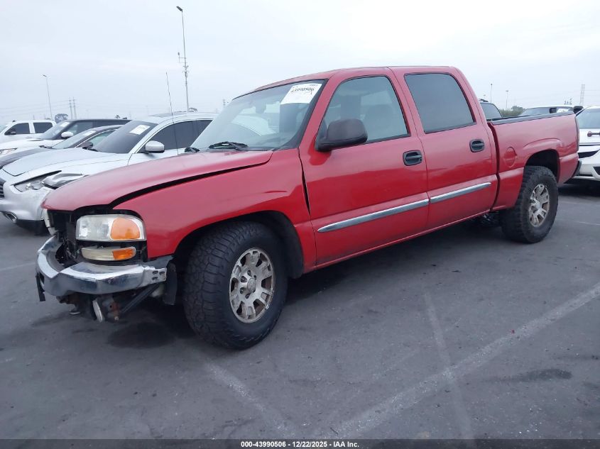 2005 GMC Sierra 1500 Sle VIN: 2GTEC13TX51105052 Lot: 43990506