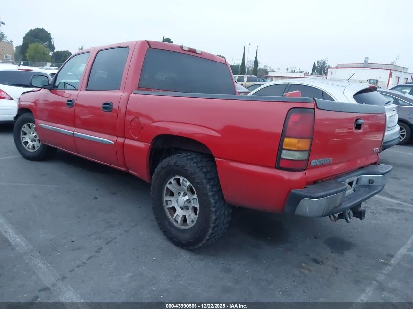 2005 GMC Sierra 1500 Sle VIN: 2GTEC13TX51105052 Lot: 43990506