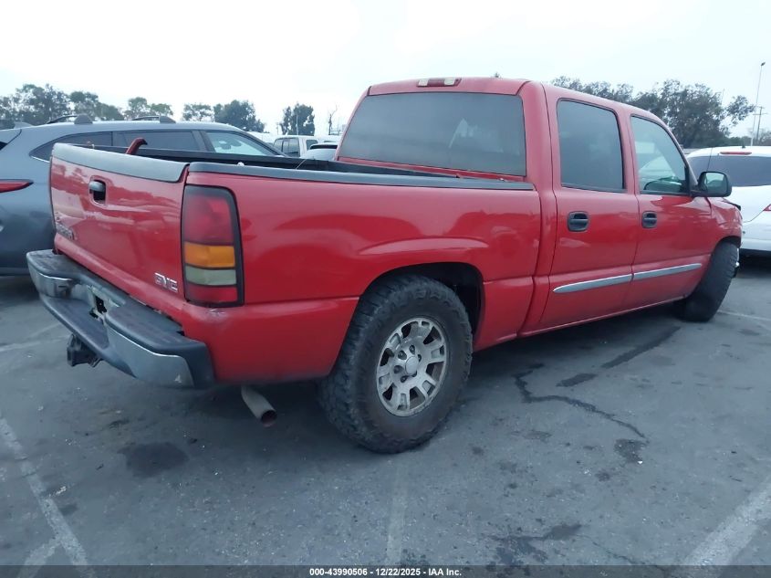 2005 GMC Sierra 1500 Sle VIN: 2GTEC13TX51105052 Lot: 43990506