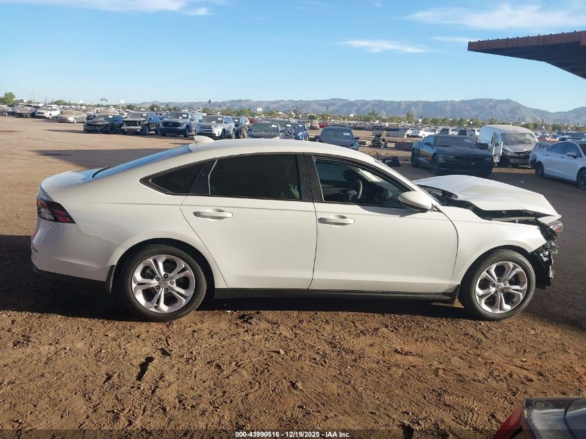 2025 Honda Accord Lx VIN: 1HGCY1F24SA007472 Lot: 43990516