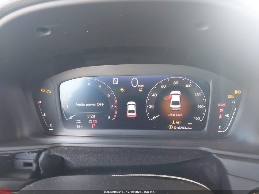 2025 Honda Accord Lx VIN: 1HGCY1F24SA007472 Lot: 43990516