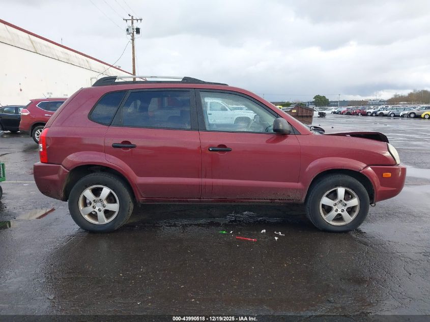 2005 Hyundai Tucson Gl VIN: KM8JM12B55U121700 Lot: 43990518