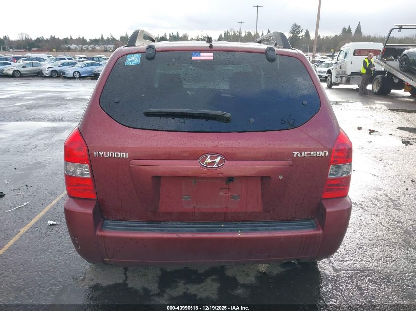 2005 Hyundai Tucson Gl VIN: KM8JM12B55U121700 Lot: 43990518