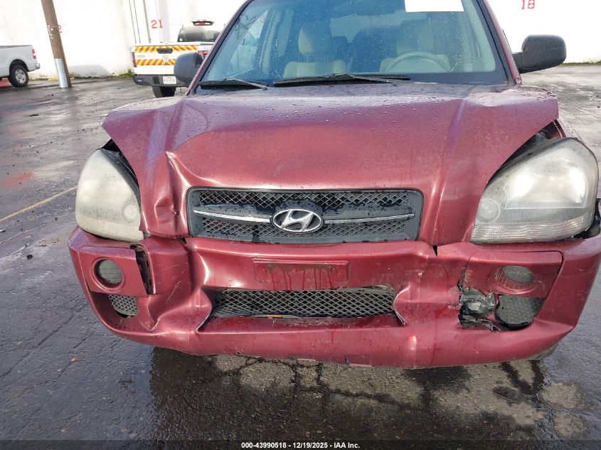 2005 Hyundai Tucson Gl VIN: KM8JM12B55U121700 Lot: 43990518
