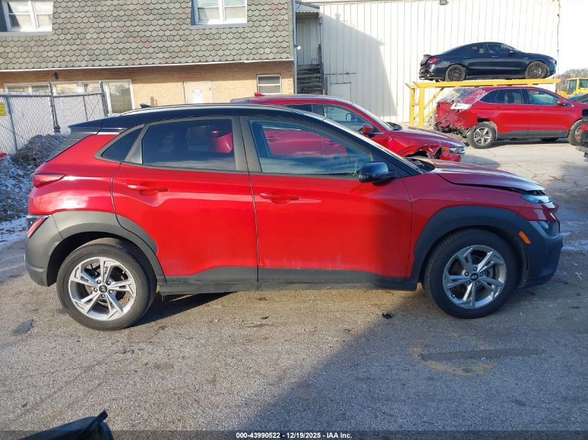 2022 Hyundai Kona Sel VIN: KM8K62AB3NU767890 Lot: 43990522