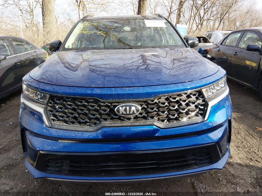 2021 Kia Sorento S VIN: 5XYRL4LC9MG053372 Lot: 43990542