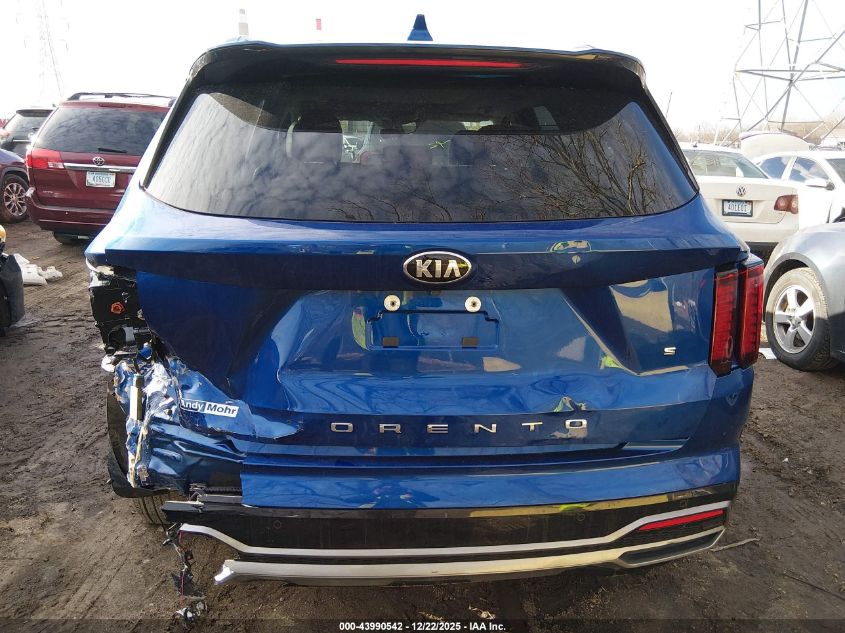 2021 Kia Sorento S VIN: 5XYRL4LC9MG053372 Lot: 43990542