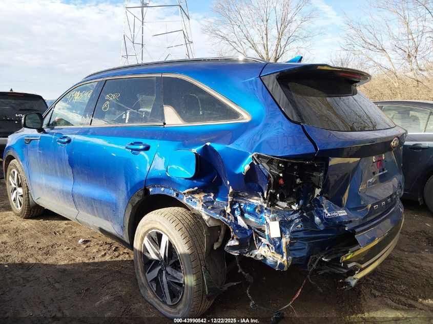 2021 Kia Sorento S VIN: 5XYRL4LC9MG053372 Lot: 43990542