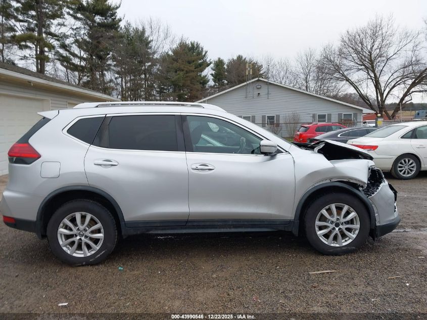 2017 Nissan Rogue Sv VIN: KNMAT2MV4HP604618 Lot: 43990546