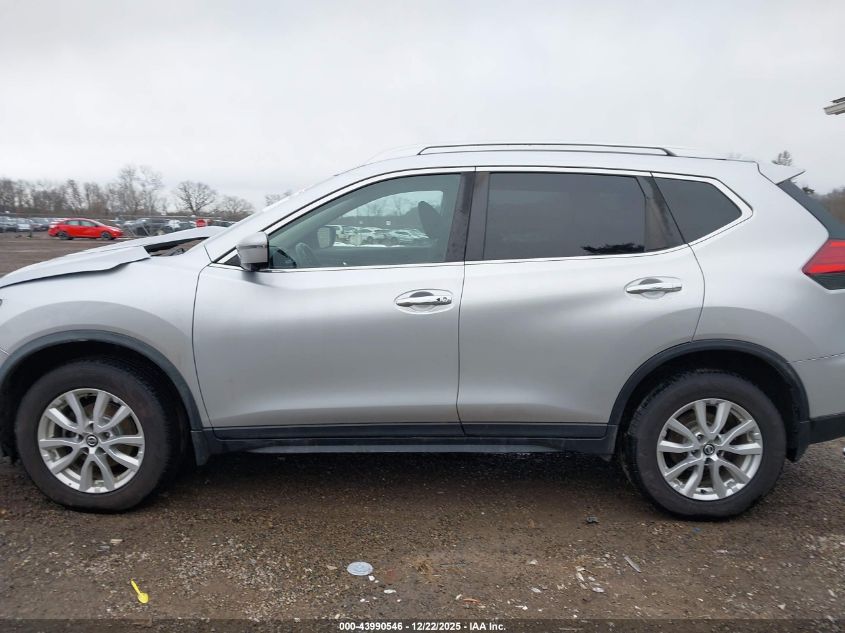 2017 Nissan Rogue Sv VIN: KNMAT2MV4HP604618 Lot: 43990546