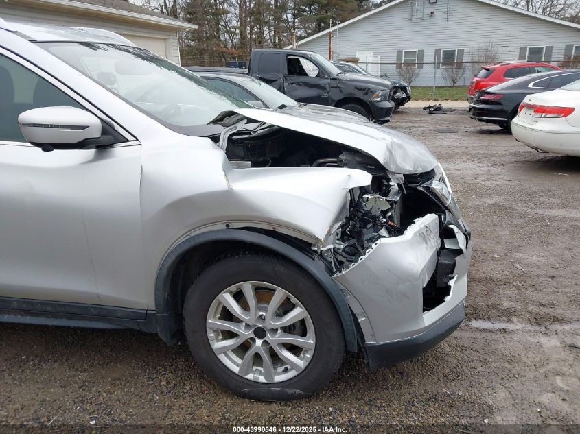 2017 Nissan Rogue Sv VIN: KNMAT2MV4HP604618 Lot: 43990546