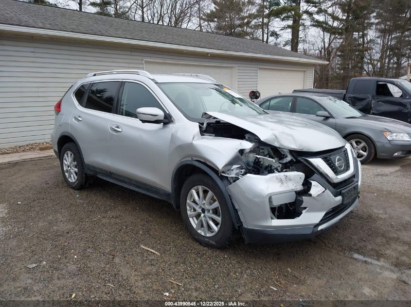 2017 Nissan Rogue Sv VIN: KNMAT2MV4HP604618 Lot: 43990546
