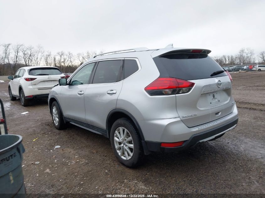 2017 Nissan Rogue Sv VIN: KNMAT2MV4HP604618 Lot: 43990546