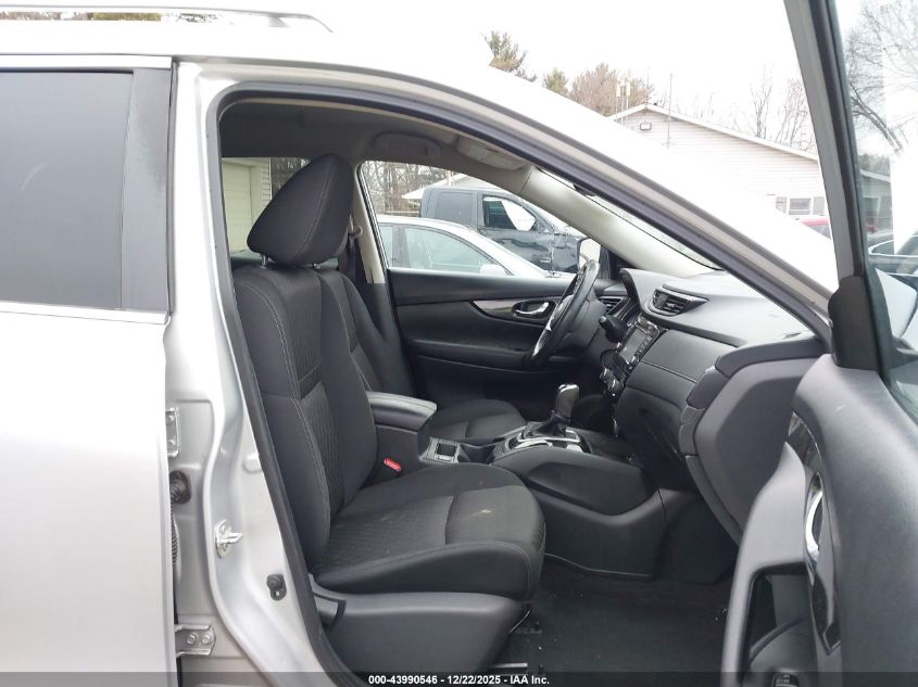 2017 Nissan Rogue Sv VIN: KNMAT2MV4HP604618 Lot: 43990546