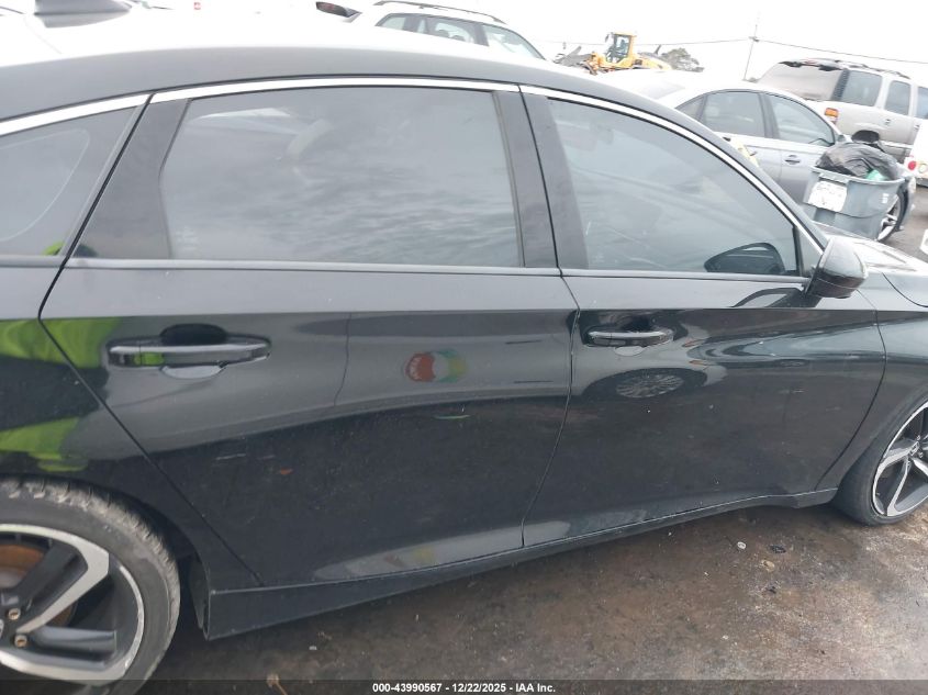 2018 Honda Accord Sport VIN: 1HGCV1F39JA126036 Lot: 43990567
