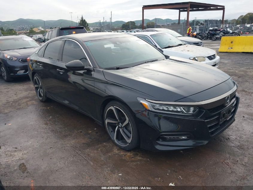 2018 Honda Accord Sport VIN: 1HGCV1F39JA126036 Lot: 43990567