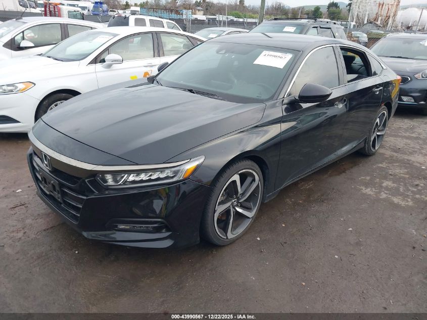 2018 Honda Accord Sport VIN: 1HGCV1F39JA126036 Lot: 43990567