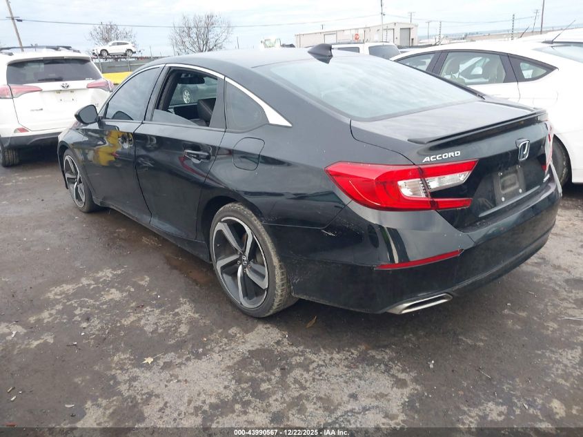 2018 Honda Accord Sport VIN: 1HGCV1F39JA126036 Lot: 43990567