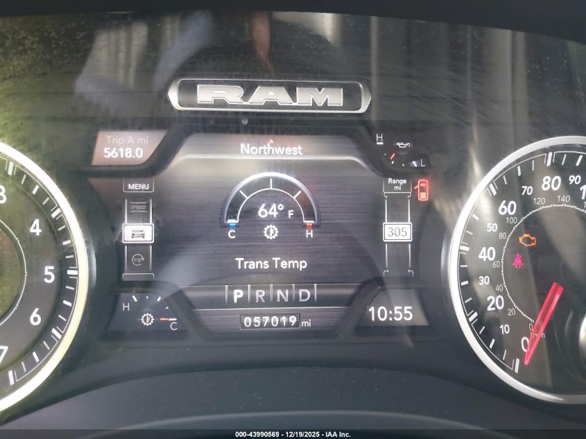 2024 Ram 1500 Laramie 4X2 5'7 Box VIN: 1C6RREJT0RN219146 Lot: 43990569