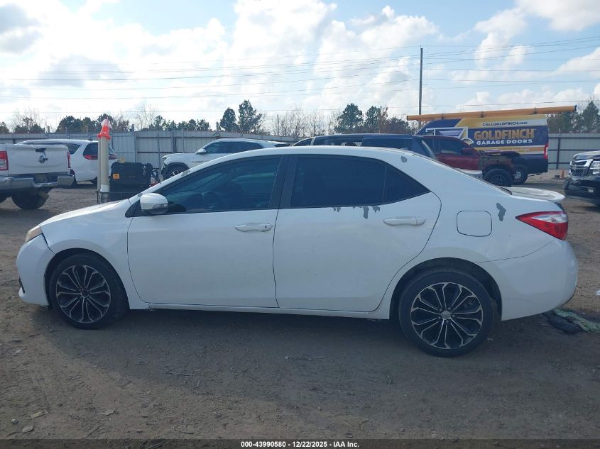 2016 Toyota Corolla S Plus VIN: 5YFBURHEXGP447436 Lot: 43990580