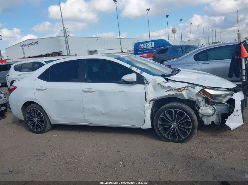 2016 Toyota Corolla S Plus VIN: 5YFBURHEXGP447436 Lot: 43990580