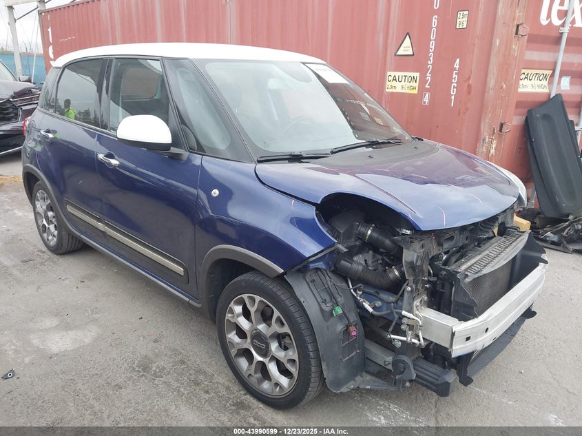 ZFBCFADH4FZ033222 2015 Fiat 500L Trekking auction photo 1