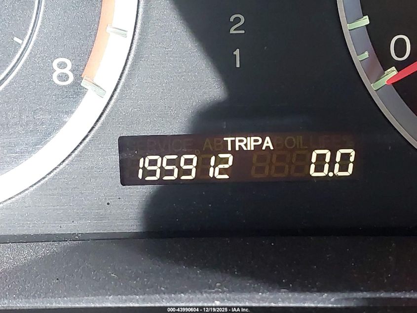 2010 Honda Accord 2.4 Ex-L VIN: 1HGCP2F81AA059489 Lot: 43990604