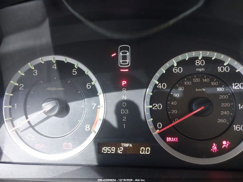 2010 Honda Accord 2.4 Ex-L VIN: 1HGCP2F81AA059489 Lot: 43990604