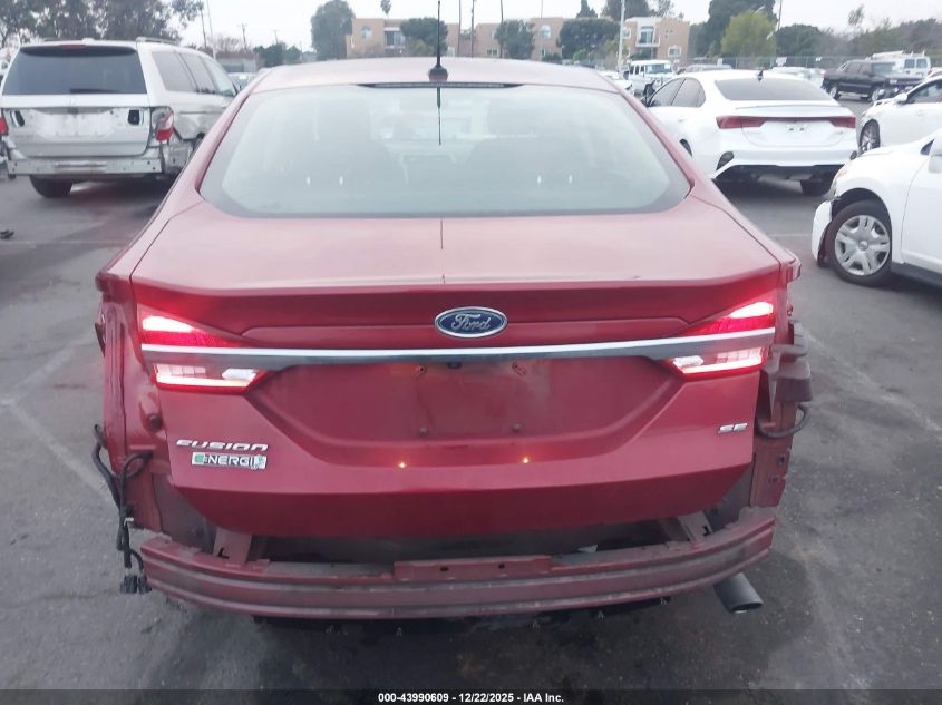 2017 Ford Fusion Energi Se Luxury VIN: 3FA6P0PUXHR379766 Lot: 43990609