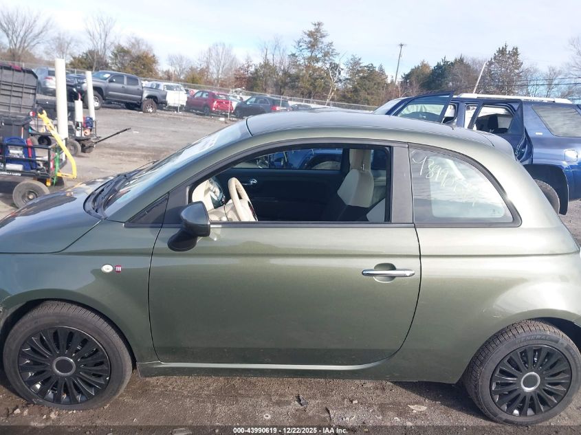 2013 Fiat 500 Pop VIN: 3C3CFFAR6DT740659 Lot: 43990619