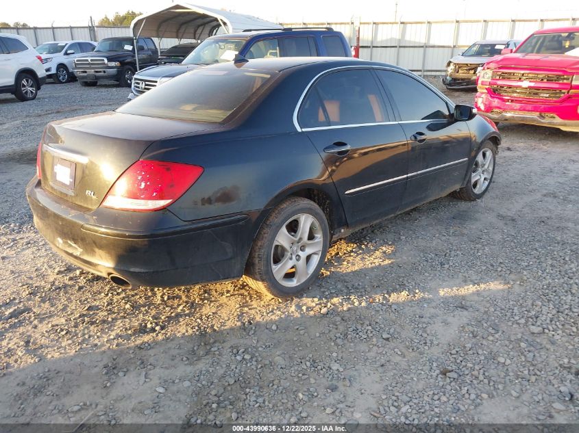 2005 Acura Rl 3.5 VIN: JH4KB165X5C001138 Lot: 43990636