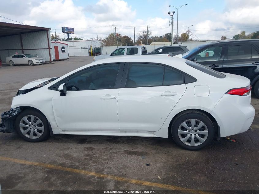 2025 Toyota Corolla Le VIN: 5YFB4MDE1SP264590 Lot: 43990643