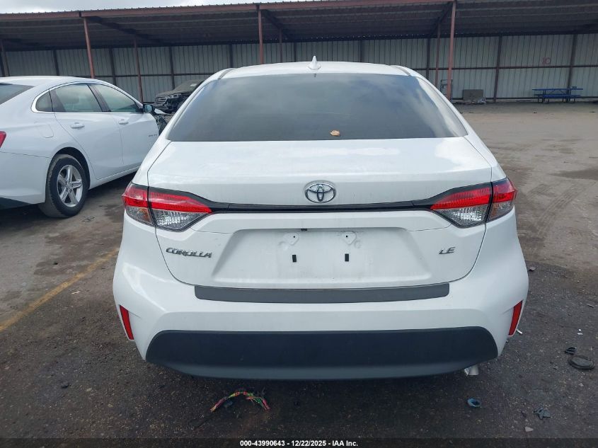 2025 Toyota Corolla Le VIN: 5YFB4MDE1SP264590 Lot: 43990643