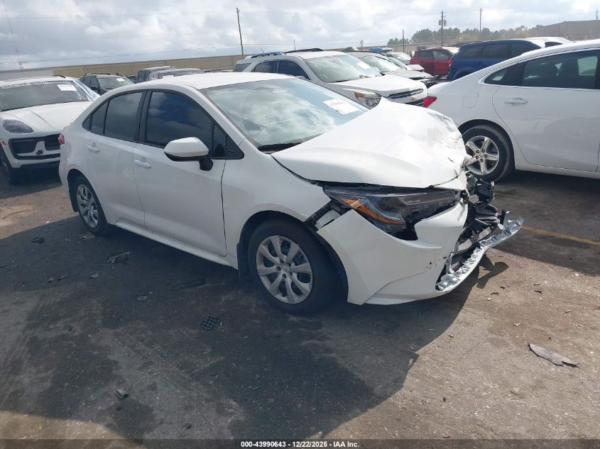 2025 Toyota Corolla Le VIN: 5YFB4MDE1SP264590 Lot: 43990643